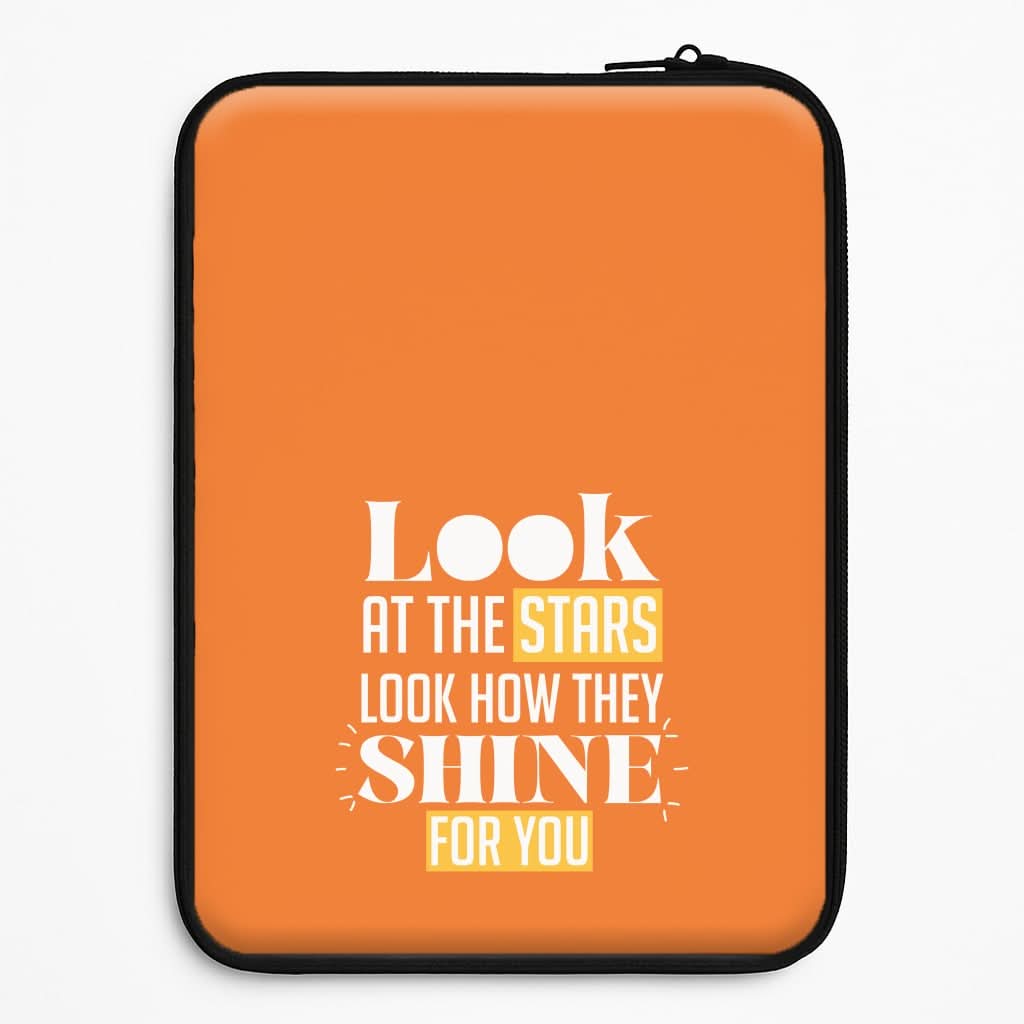 Look At The Stars Laptop Sleeve