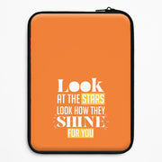 Look At The Stars Laptop Sleeve 1