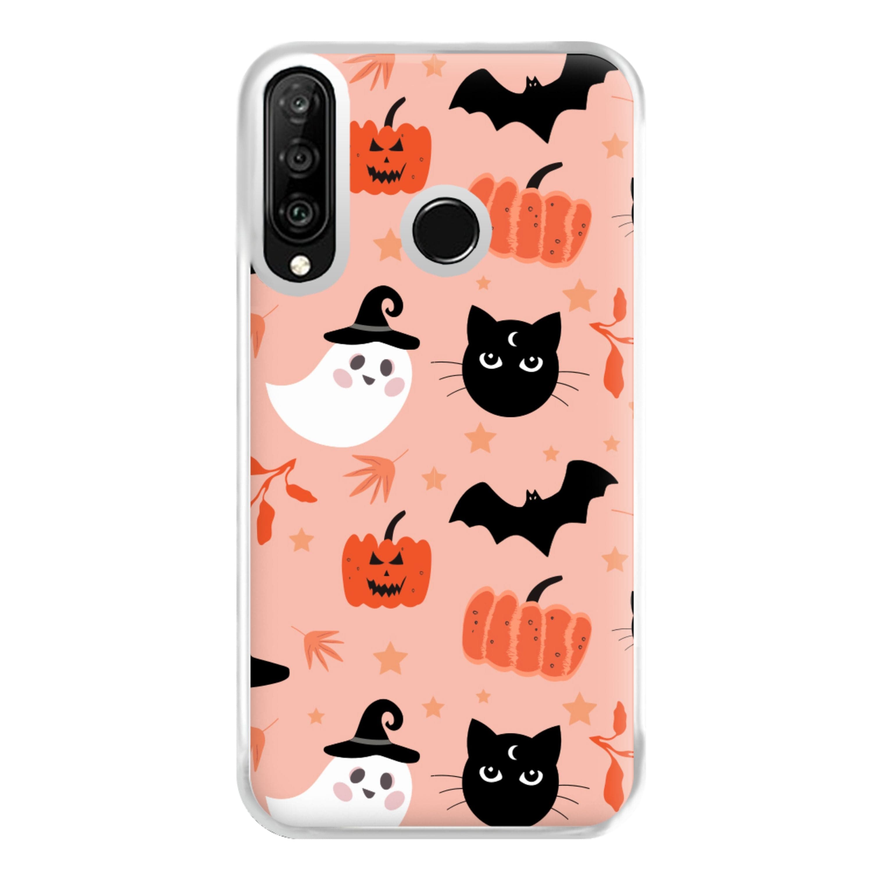 Pretty Pink Halloween Pattern Phone Case