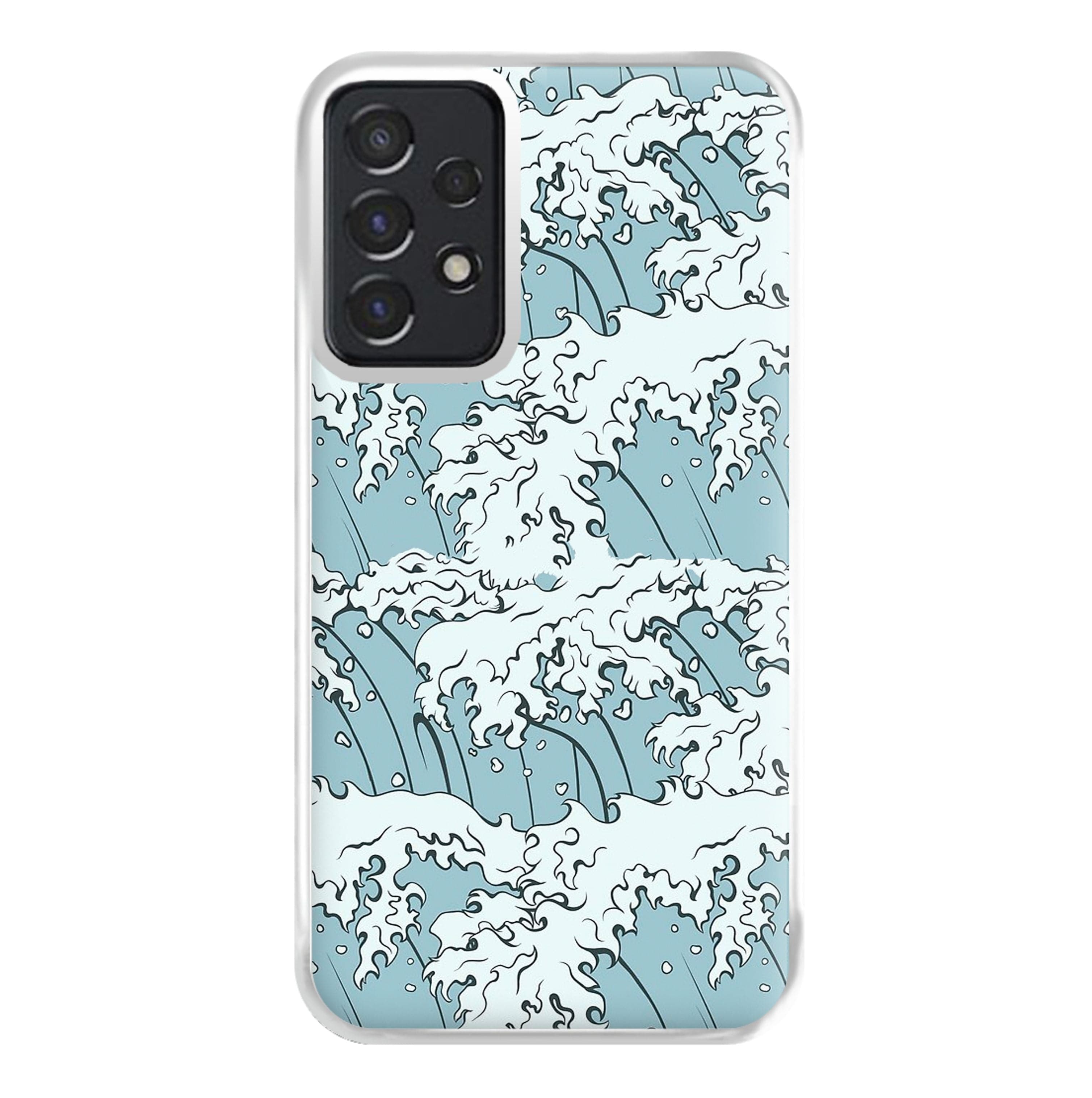 Japanese Waves Phone Case