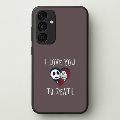I Love You To Death Heart Galaxy A35 Case