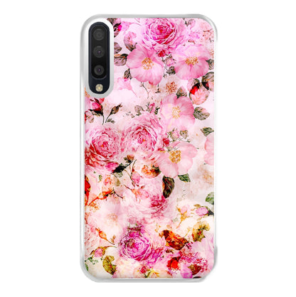 Pretty Pink Chic Floral Pattern Phone Case