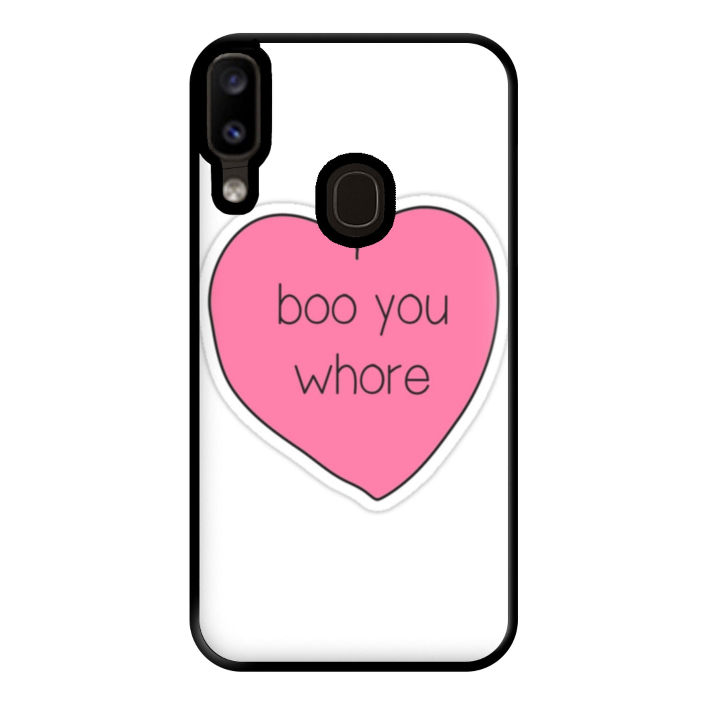 Boo You Whore - Heart - Mean Girls Phone Case
