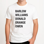 Take Band Members Names T-Shirt 4