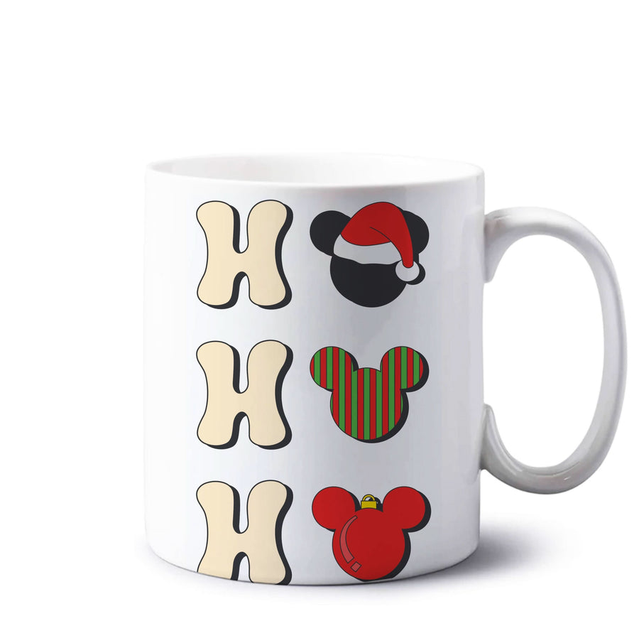 Ho Ho Ho Mickey Mug