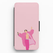Harry Pink Coat  Flip / Wallet Phone Case 1