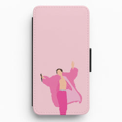 Harry Pink Coat  Flip / Wallet Phone Case