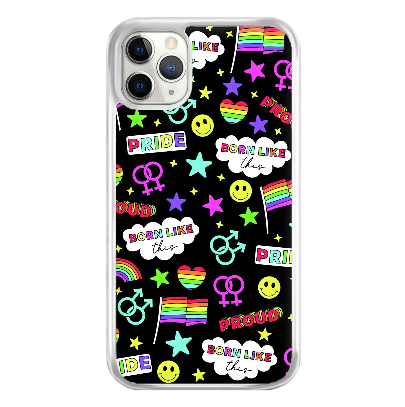 Dark Pride Stickers Phone Case