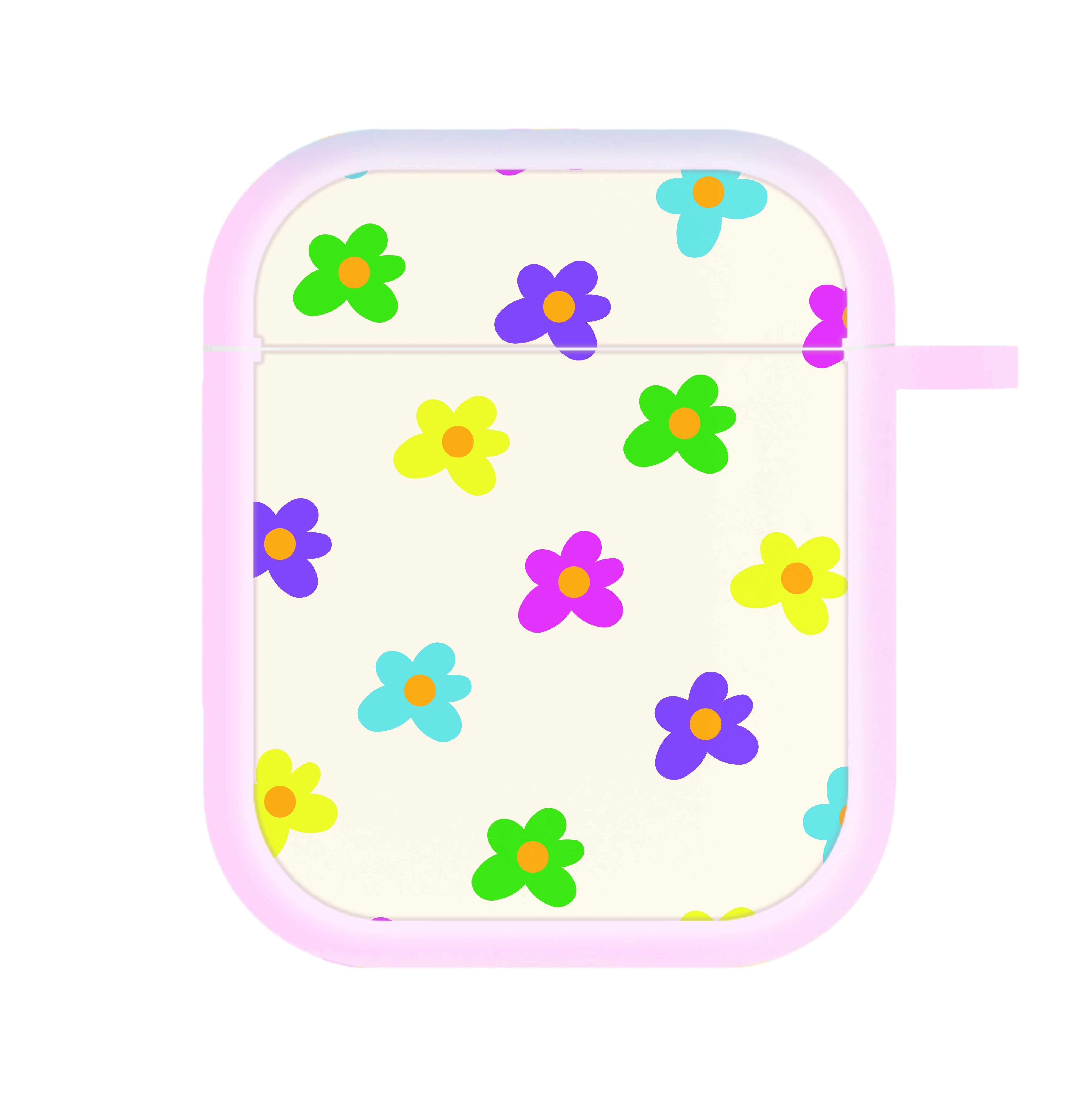 Cute Flower Pattern - Floral AirPods Case