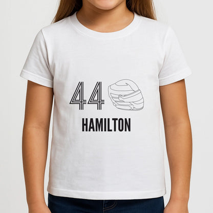 Hamilton Helmet 2026 Girls T-Shirt