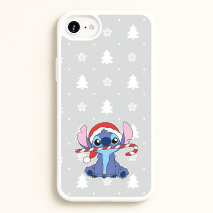 Cute Blue Alien Candycane iPhone 6 / 7 / 8 / SE Case