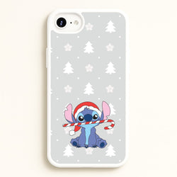 Cute Blue Alien Candycane iPhone 6 Plus / 7 Plus / 8 Plus Case
