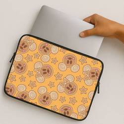Cartoon Mouse Gingerbread Pattern MacBook Cover