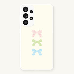Gingham Tiered Ties Galaxy A33 Case