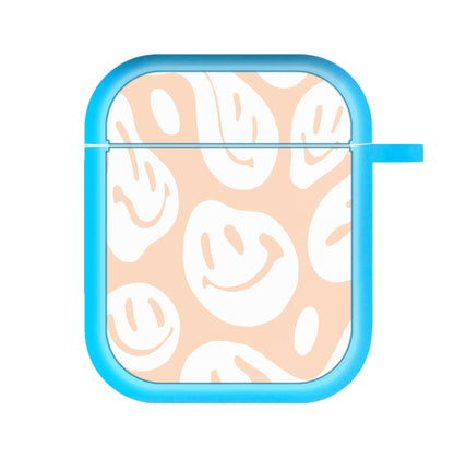 Trippn Smiley - Orange AirPods Case