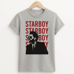 Starboy Singer Unisex Grey T-Shirt