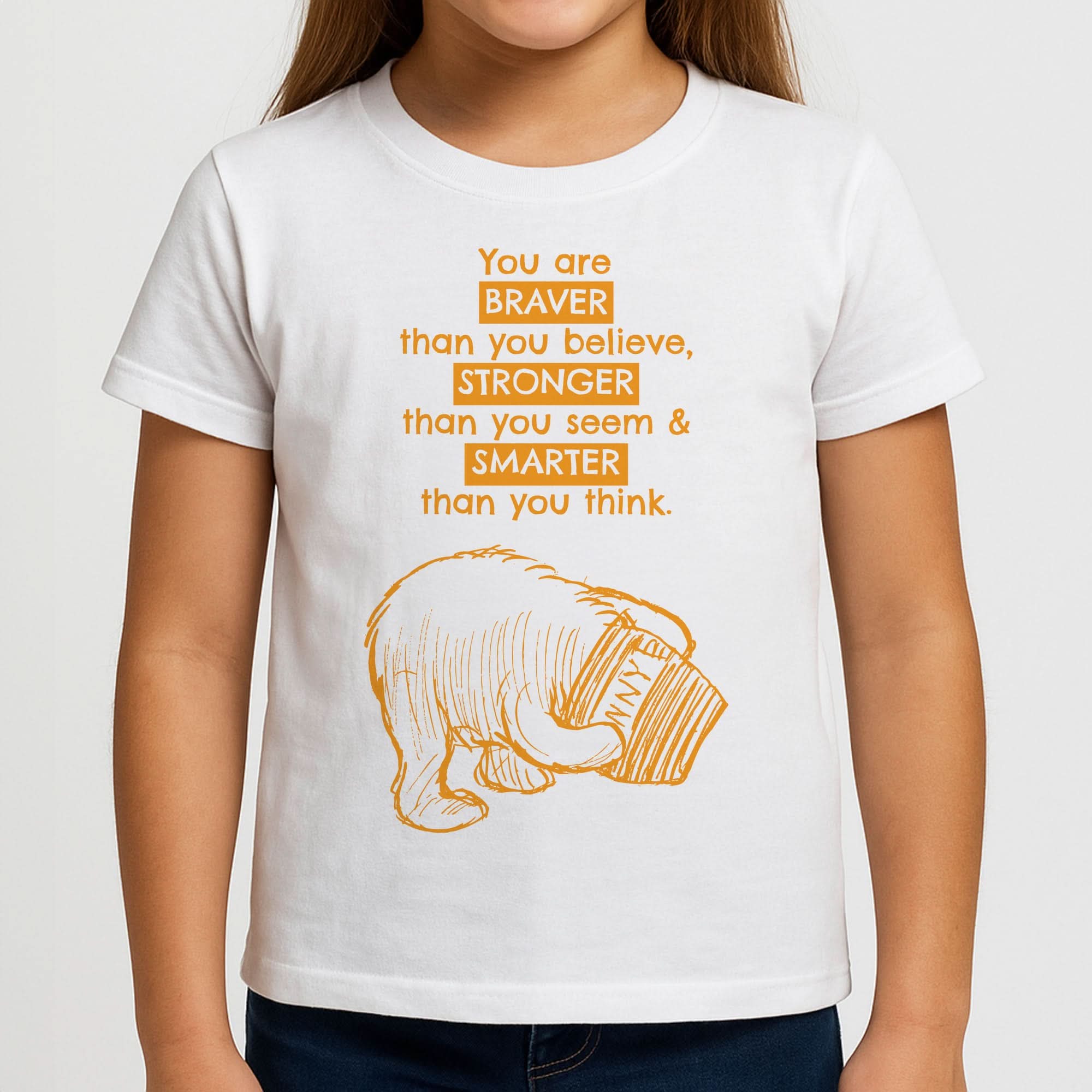 You Are Braver Girls T-Shirt