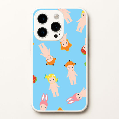 Angels Pattern iPhone 14 Pro Max Case
