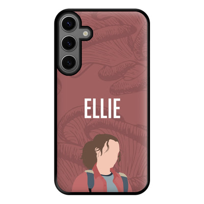 Ellie Mushroom Pattern Galaxy S24 Plus Case