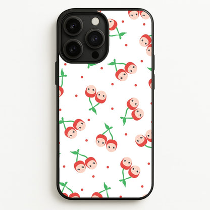 Cherry Angels Pattern iPhone 13 Pro Case