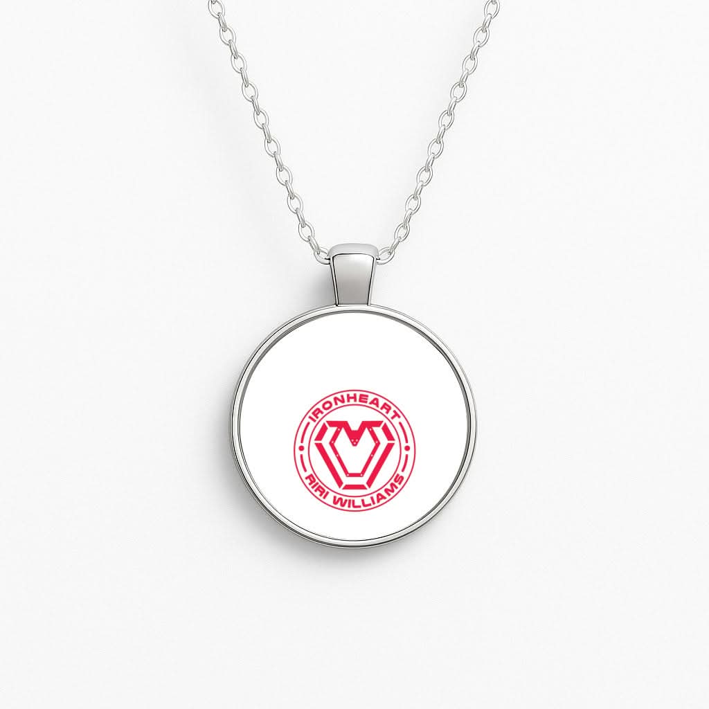 Metal Heart Riri Circle Necklace