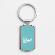 Dad Logo Luxury Keyring 1