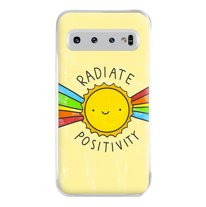 Radiate Positivity Sunshine - Positivity Phone Case