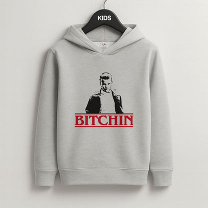 Eleven Bitchin' Grey Kids Hoodie