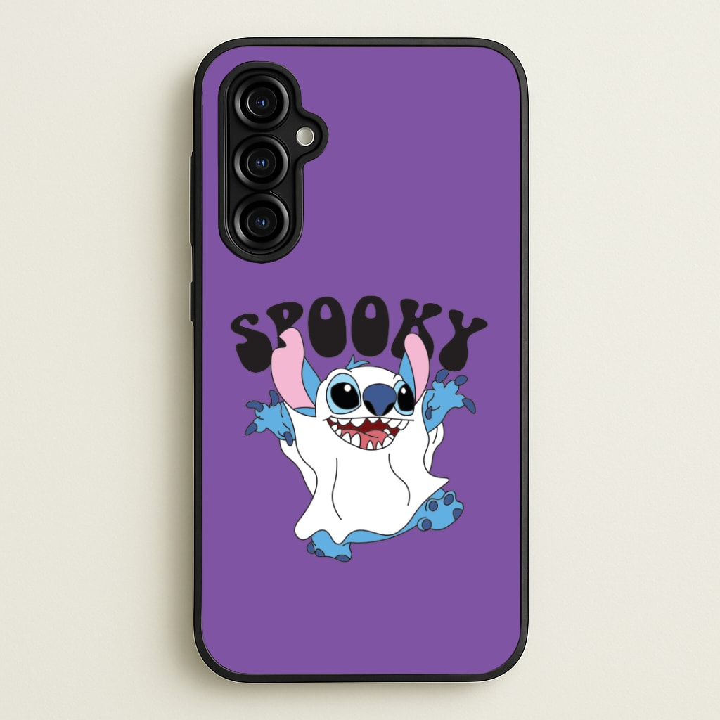 Spooky Cute Blue Alien Galaxy A54 Case