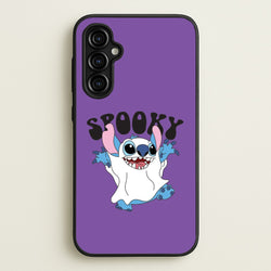 Spooky Cute Blue Alien Galaxy A54 Case