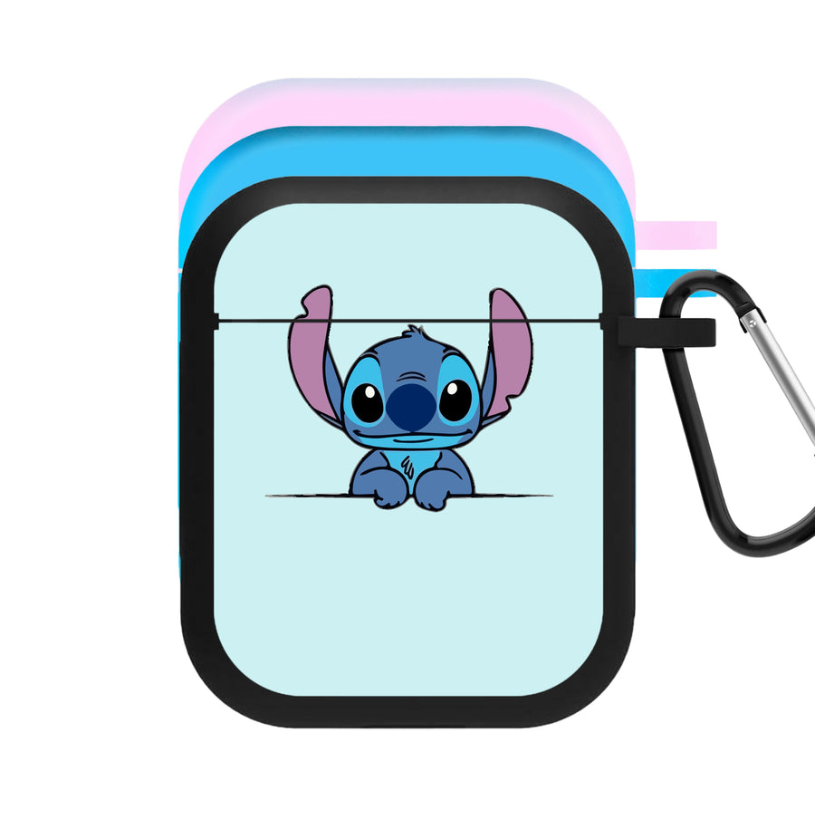 Stitch Leaning - Disney AirPods Case