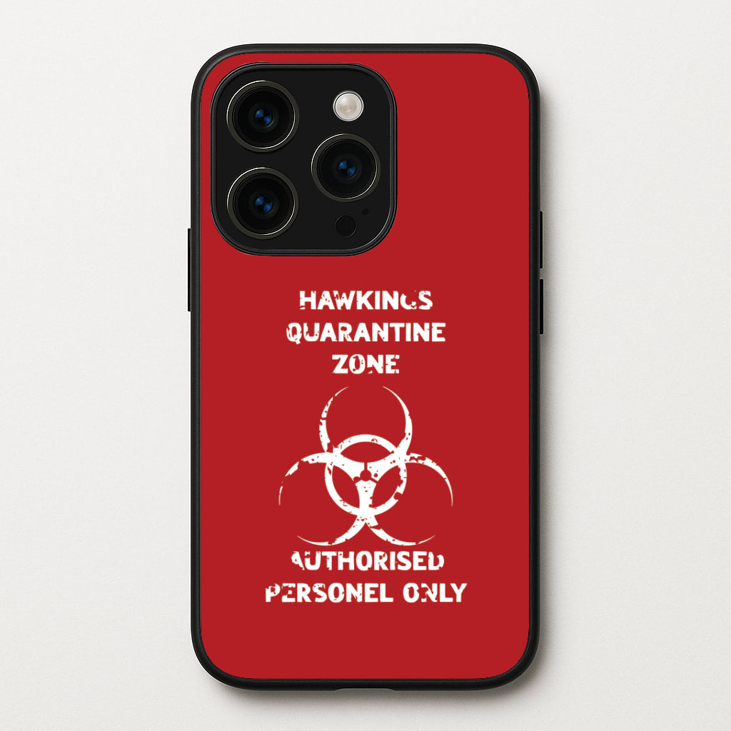 Hawkings Quarantine Zone iPhone 15 Pro Case