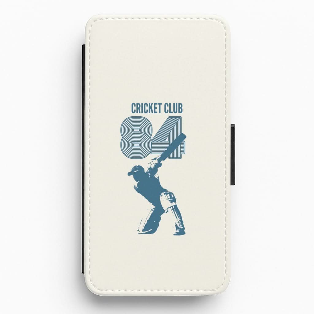 Cricket Club '84 Flip / Wallet Phone Case