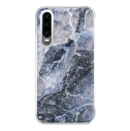 Grey and White Marble Phone Case