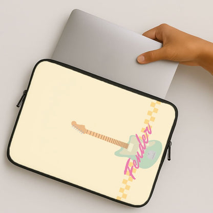 Blue Guitar Fender MacBook Cover