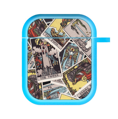 Tarot Cards Collage Pattern AirPods Case