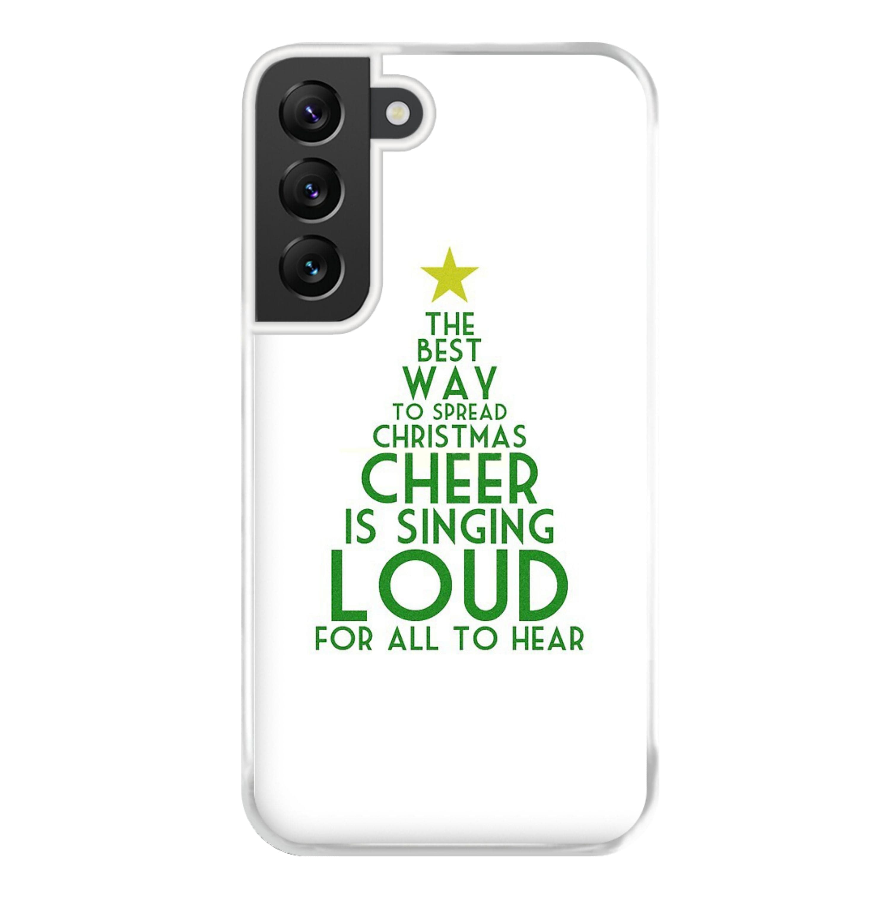 The Best Way To Spread Christmas Cheer - Elf Phone Case