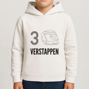 Verstappen Helmet 2026 Kids Hoodie 4