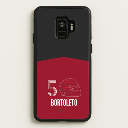 Bortoleto Helmet 2026 Galaxy S9 Case