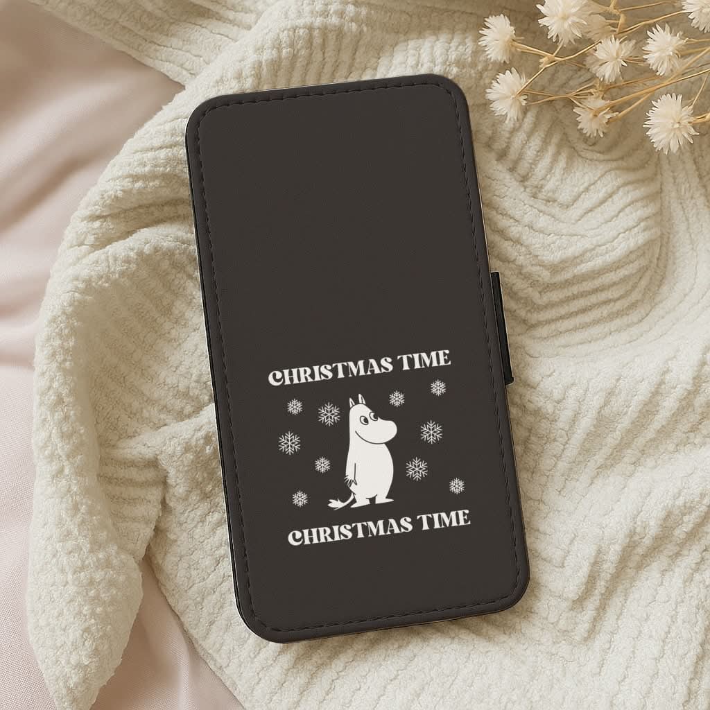 Christmas Time Moom Leather Phone Case
