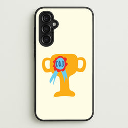 Cartoon Dad Trophy Galaxy A14 Case