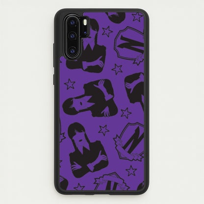 Wednesday Pattern Huawei P30 Pro Case