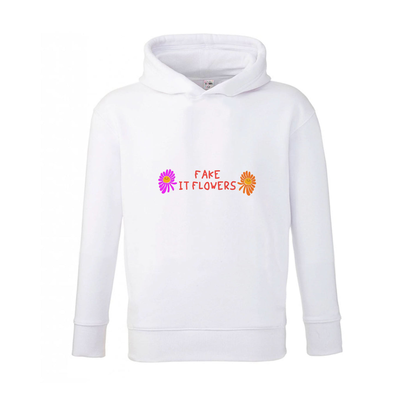 Fake It Flowers Kids Hoodie