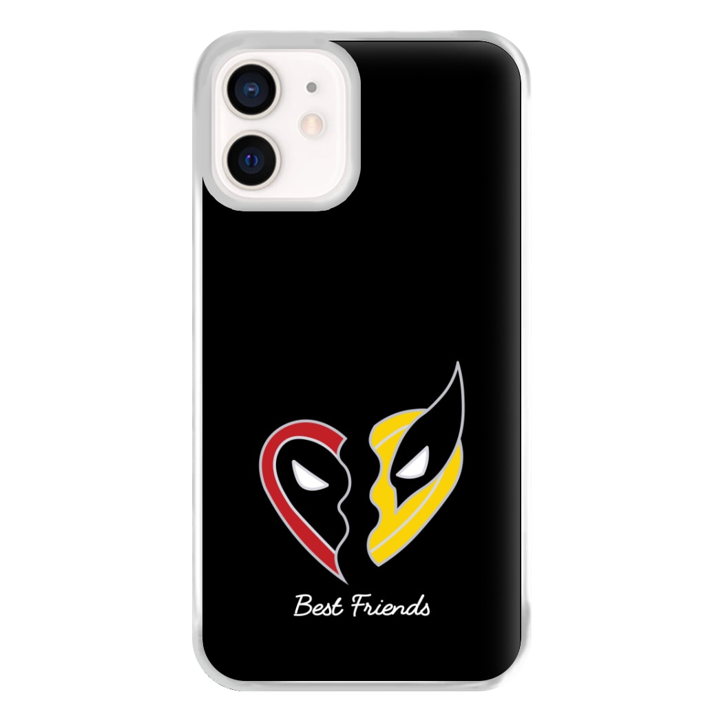 Superhero Best Friends Locket iPhone 12 Mini Case