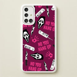 Scary Movie Props Patterm Galaxy A71 Case