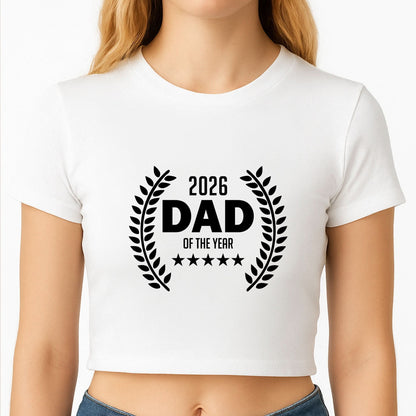 2026 Dad Rating Crop Top