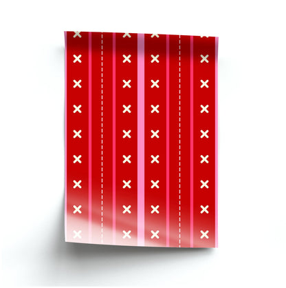 Christmas Pattern 9 Poster