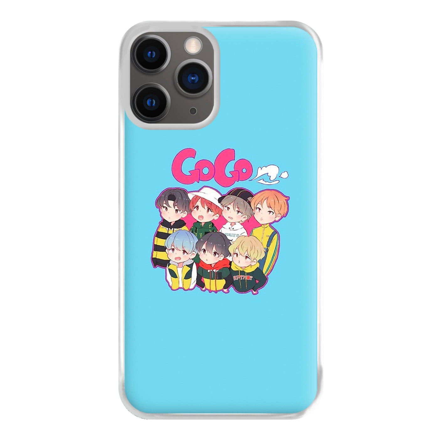 Go Go BTS Cartoon Phone Case