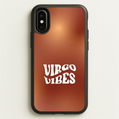 Virgo Vibes Gradient Zodiac iPhone X / XS Case