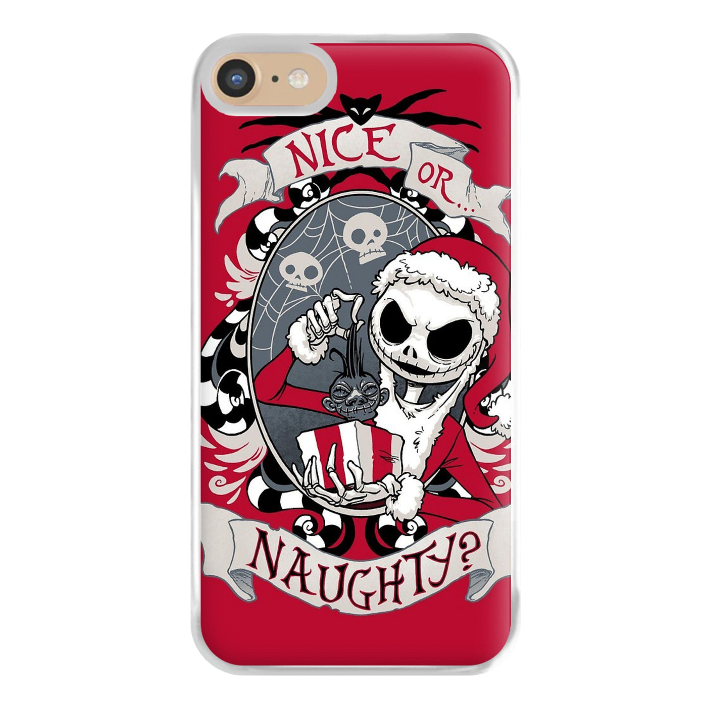 Nice Or Naughty - A Nightmare Before Christmas Phone Case